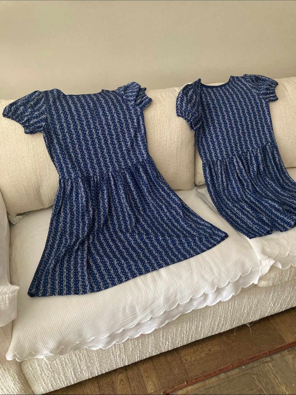 Available two Ralph Lauren cotton print dresses. Never worn. Sizes 16 and 14.